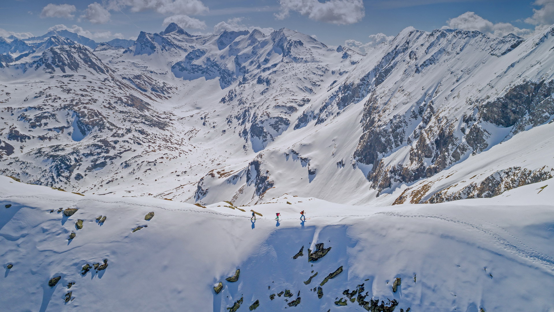 在高地陶恩山脉的滑雪旅行，奥地利巴德加斯坦.jpg